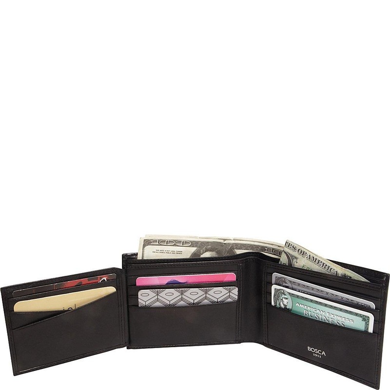 Men's Nappa Vitello Collection Continental ID Wallet