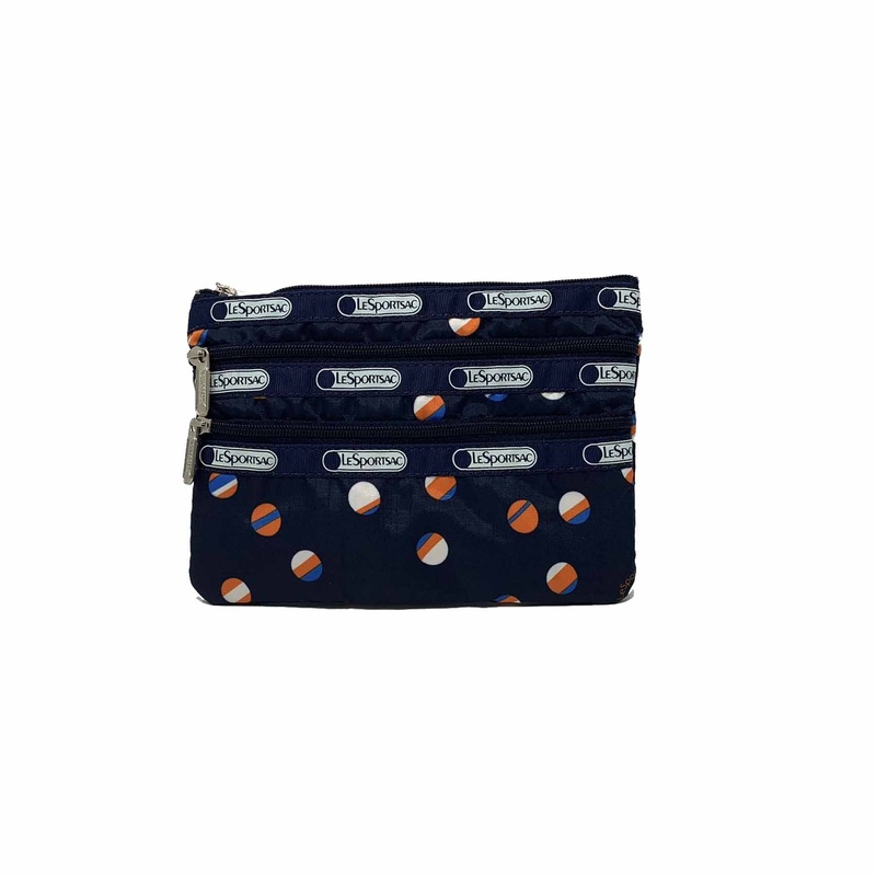3 Zip Cosmetic Case