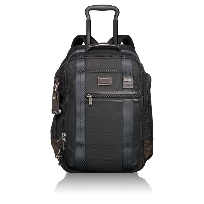 Alpha Bravo Men's Peterson Wheeled Backpack Hickory