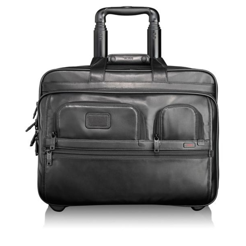 Deluxe Wheeled Brief with Laptop Cover