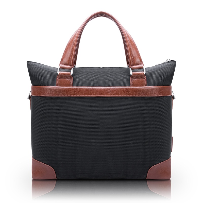 Eastward 15" Nylon Two-Tone Laptop & Tablet Briefcase