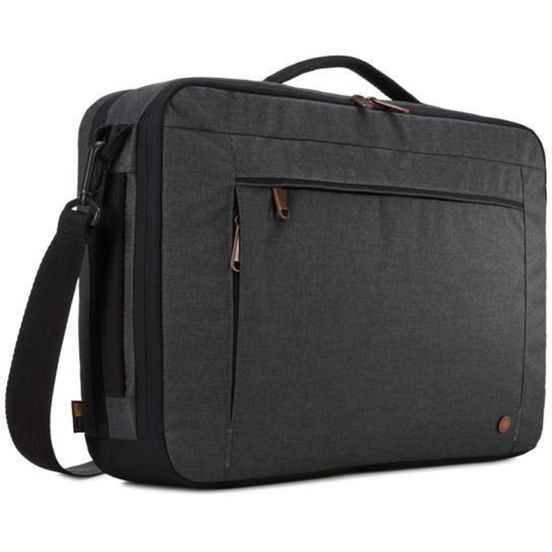 CASE LOGIC ERA 15.6" HYBRID BRIEFCASE ERACV116 -OBSIDIAN
