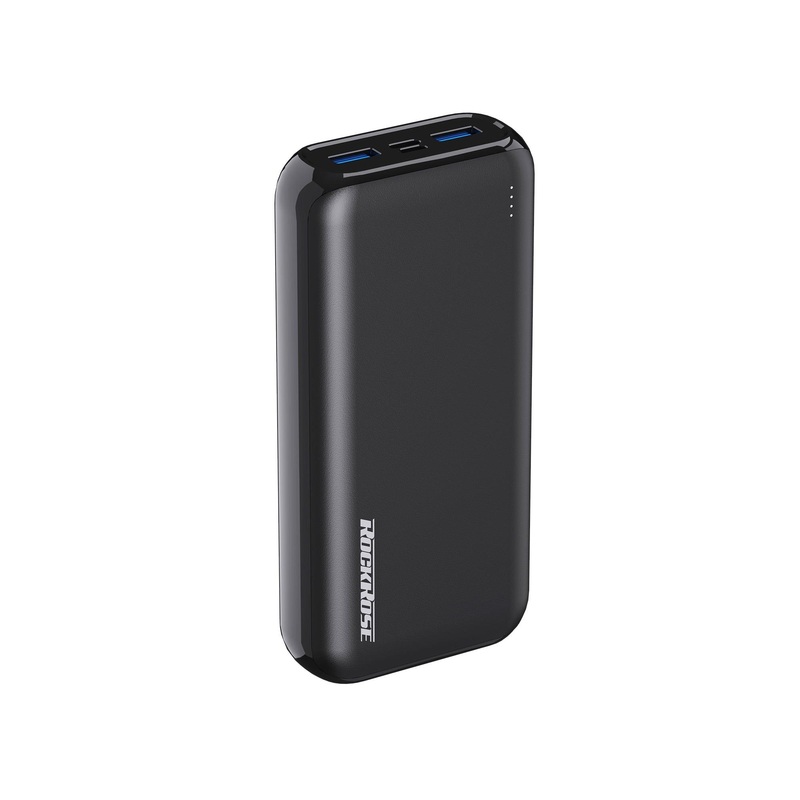 Rockrose Vogue 20 Neo 20000mAH Powerbank - Black