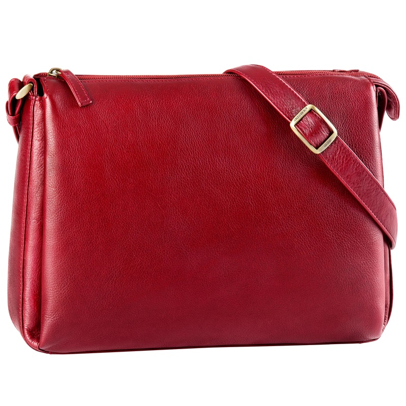 Derek Alexander BRISTOL- Medium Three Compartment Top Zip