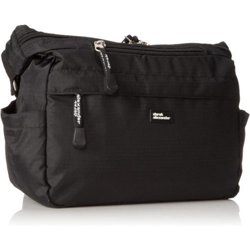 Derek Alexander Nylon Ladies Handbag Top Zip with Organizer