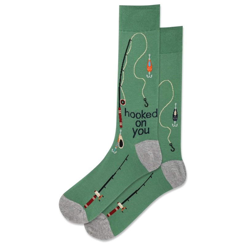 MEN'S HOOKED ON YOU CREW SOCK