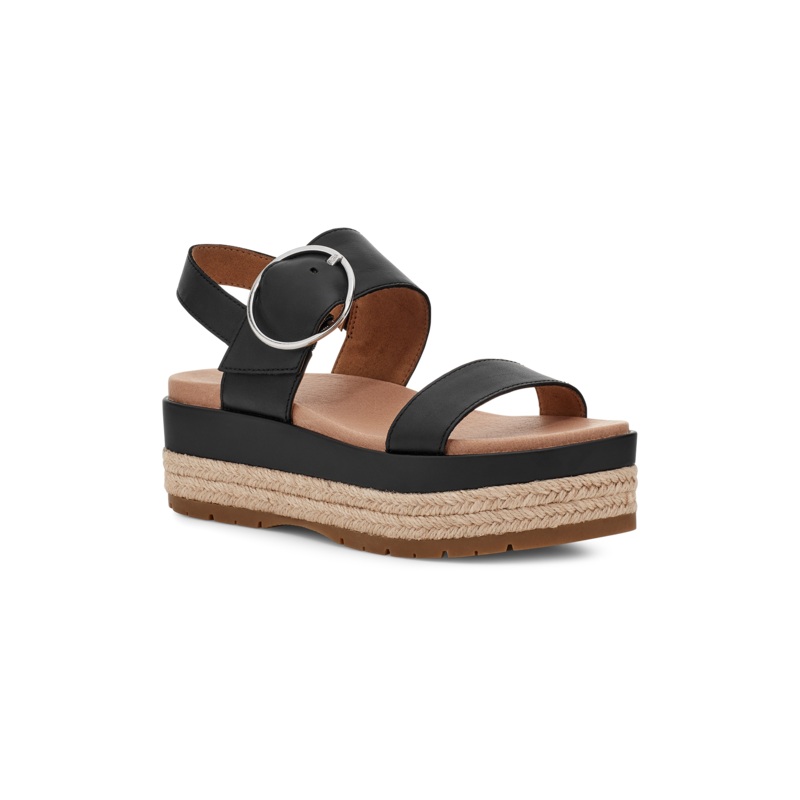 UGG April Leather Wedges