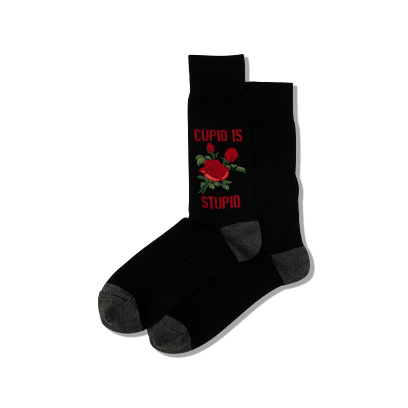 WOMEN'S CUPID IS STUPID SOCKS