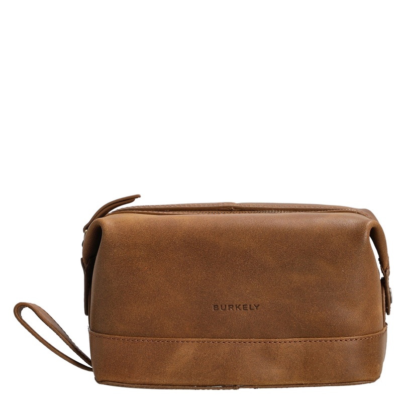 Burkley Fundamentals Vintage Riley - Kulturbeutel 23 cm (cognac)