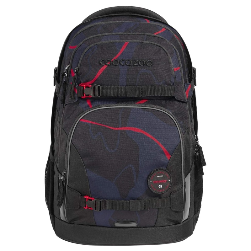 Coocazoo Porter - Schulrucksack 44 cm (Lava Lines)
