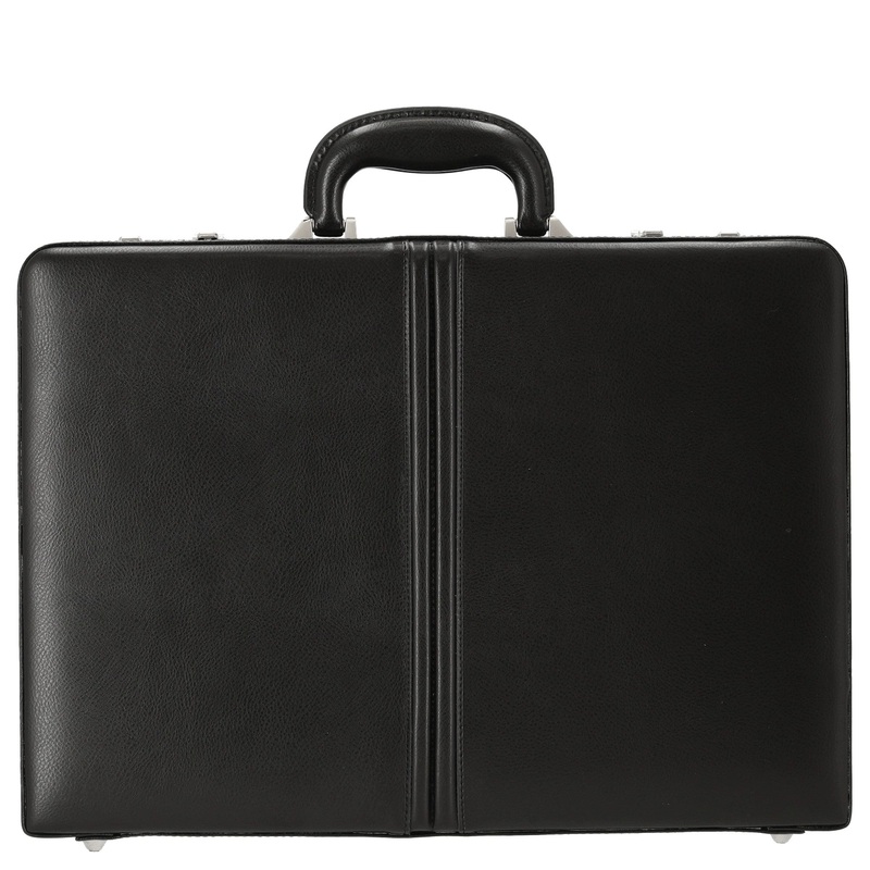 D&N Tradition Business - Aktenkoffer 45 cm erw. Leder (schwarz)
