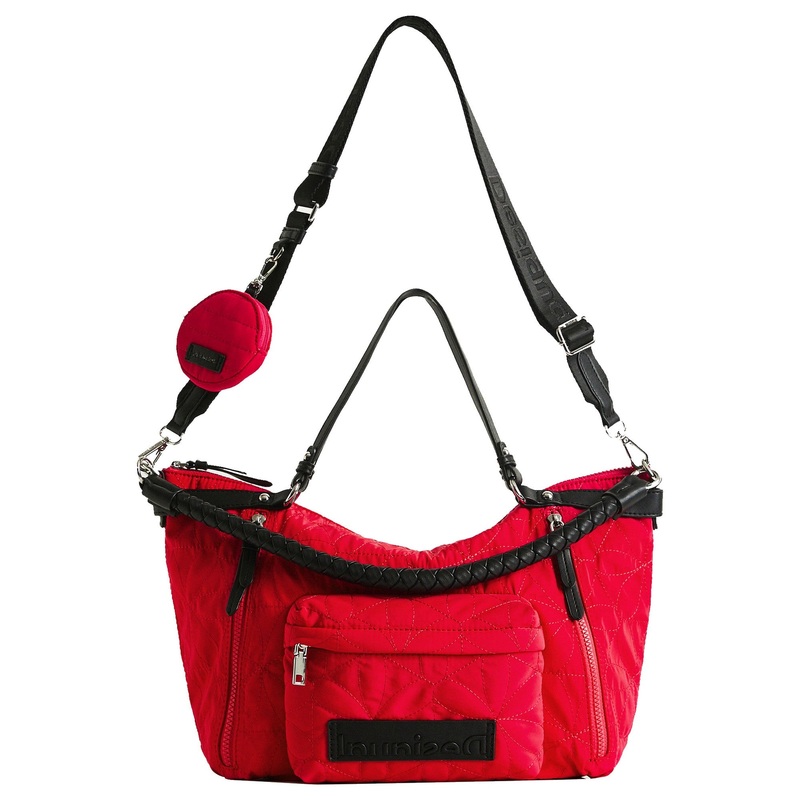 Desigual Bols Prisma Libia - Handtasche 29 cm (fuchsia)