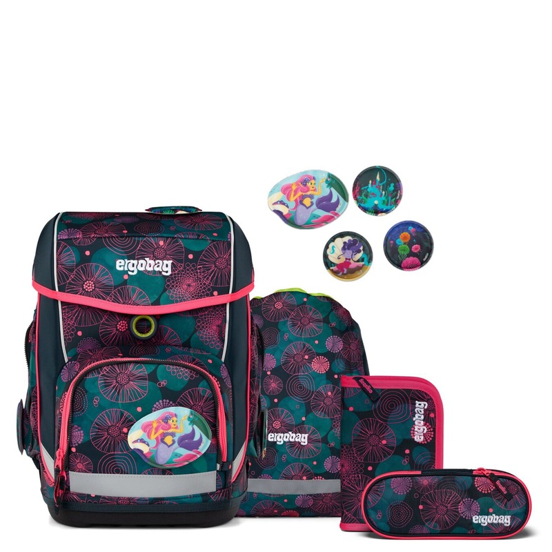 Ergobag Cubo - Schulranzen Set 5tlg. Modell 2025 (KorallBr)