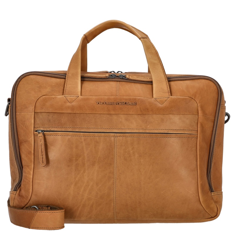 The Chesterfield Brand Ryan - Aktentasche 17" L Leder 42 cm (cognac)