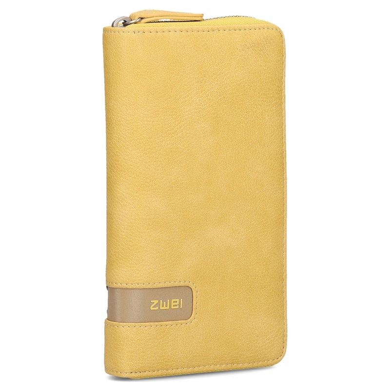 zwei Mademoiselle MW2 - Geldbrse 15cc 20 cm (lemon)