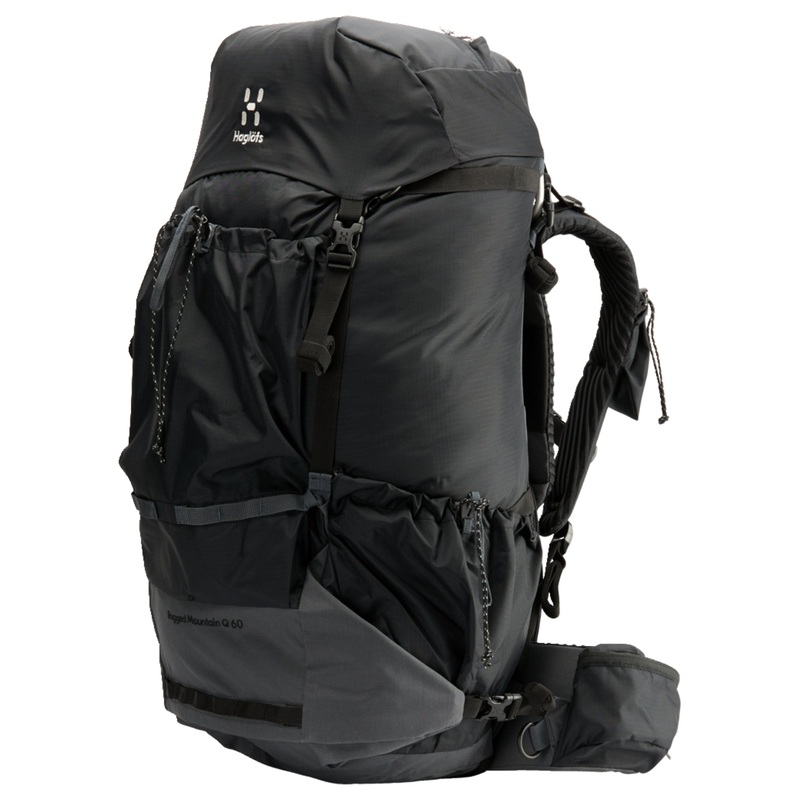 Haglfs Rugged Mountain Q 60 - Trekkingrucksack 75 cm (true black/magnetite)
