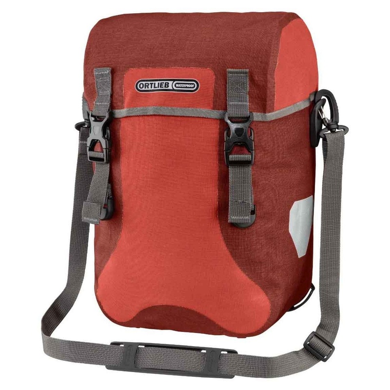 Ortlieb Sport-Packer Plus 30 - Hinterradtasche QL2.1 (2x15L) 40 cm (salsa-dark chili)