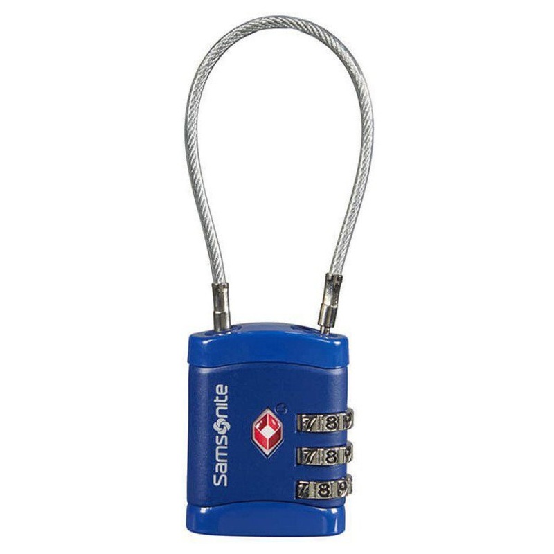 Samsonite Cablelock 3 Dial TSA - Schloss (midnight blue)