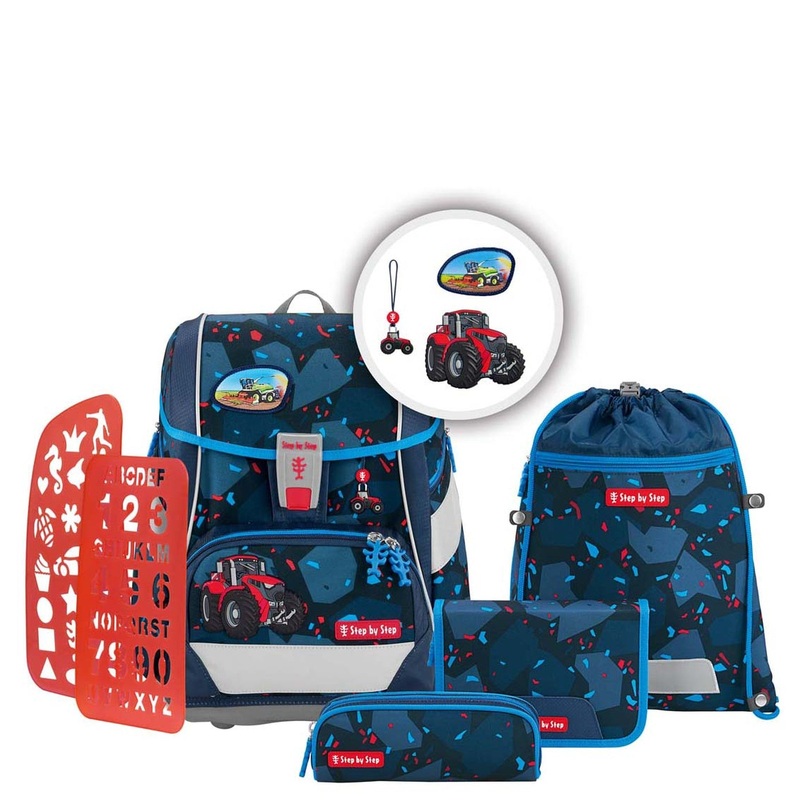 Step by Step 2in1 Plus - Schulranzen Set 6tlg. (Tractor Freddy)