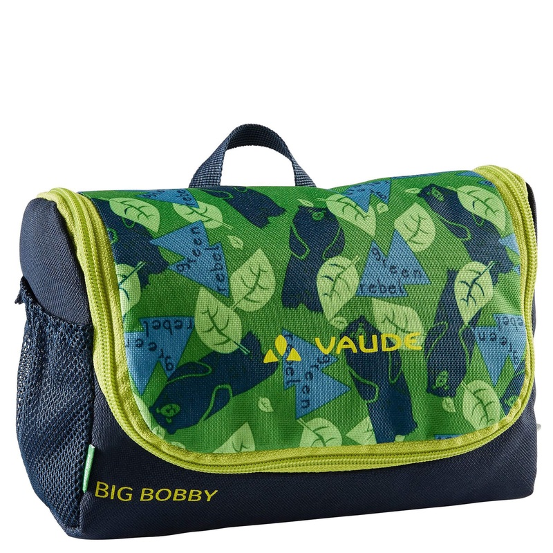 Vaude Big Bobby - Kulturbeutel fr Kinder 21 cm (parrot green/eclipse)