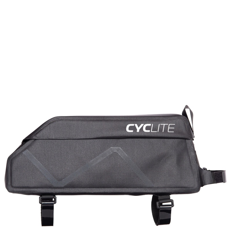 CYCLITE Top Tube Bag 1.1 - Rahmentasche (Bikepacking) 25 cm (black)