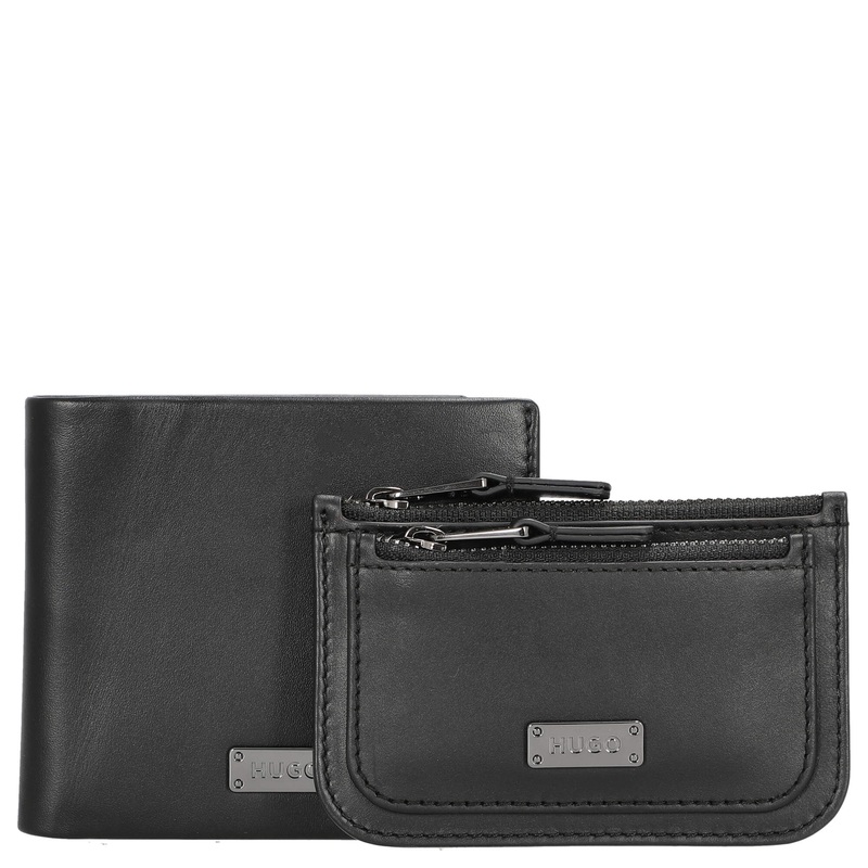 HUGO GB Geschenkset - Geldbrse & Schlsseletui (black)
