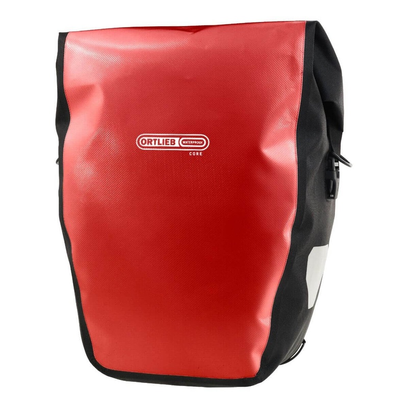 Ortlieb Back-Roller Core 20 - Hinterradtasche QL2.1 42 cm (red black)