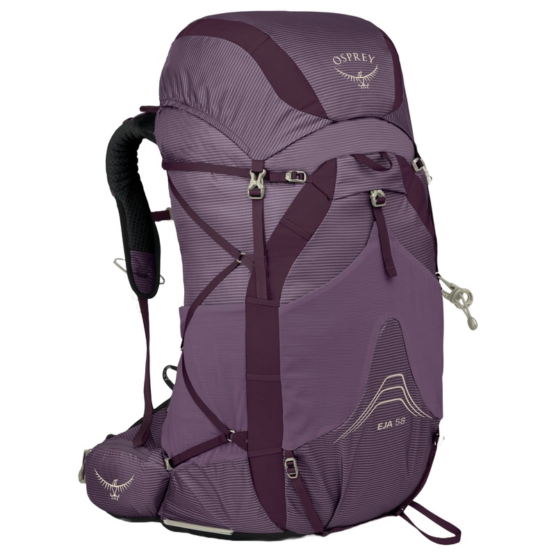 Osprey Eja 58 - Trekkingrucksack WXS/S 76 cm (purple dusk)