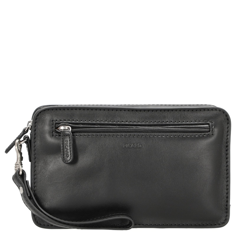 Picard Toscana - Handgelenktasche 23 cm Rindsleder (schwarz)