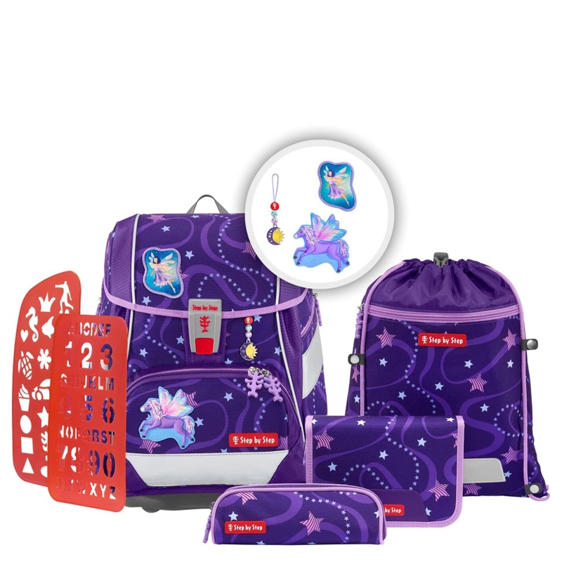 Step by Step 2in1 Plus - Schulranzen Set 6tlg. (Pegasus Emily)