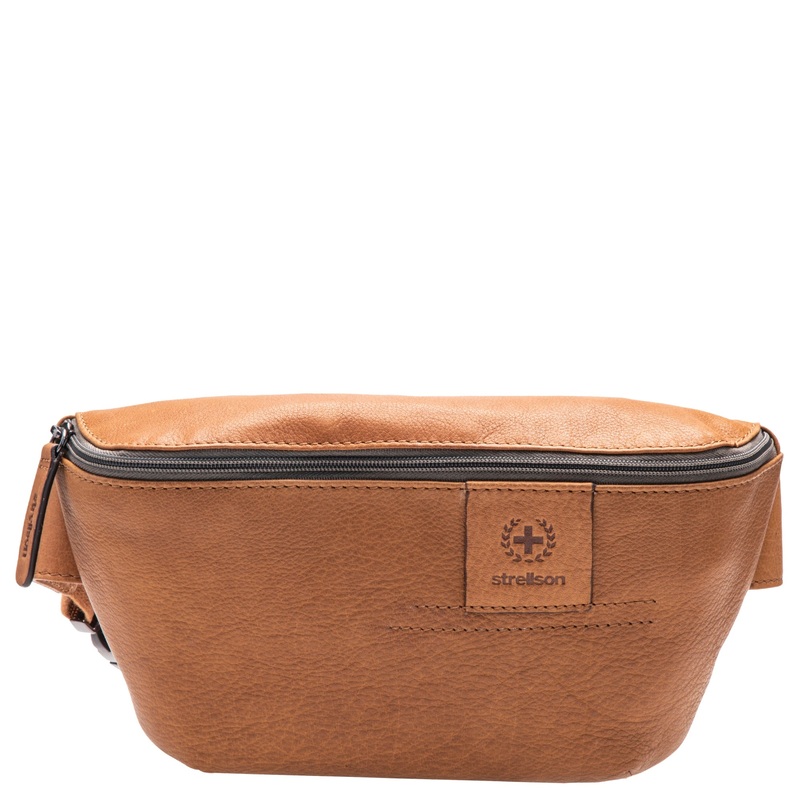 Strellson Hyde Park Curt - Grteltasche 28 cm (cognac)