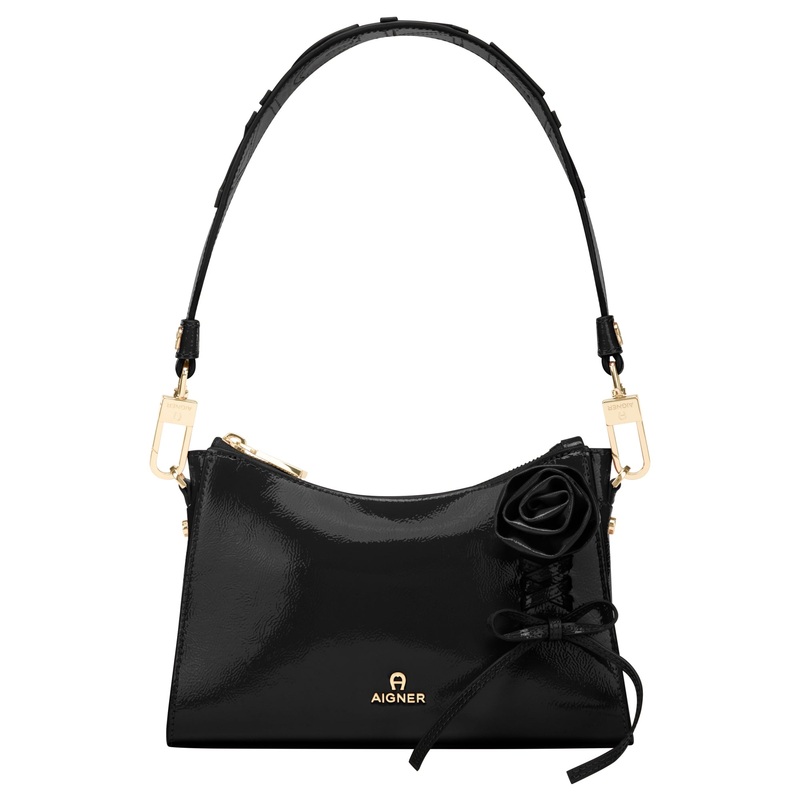 Aigner Ivy - Schultertasche S 24 cm (black)