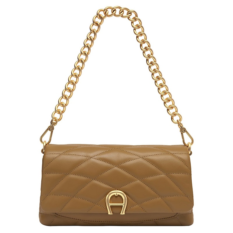 Aigner Maggie - Schultertasche 26 cm S (resin yellow)