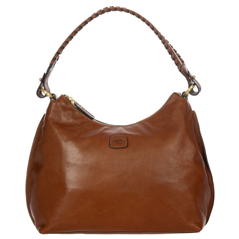 Brics Volterra - Schultertasche 32 cm (tobacco)