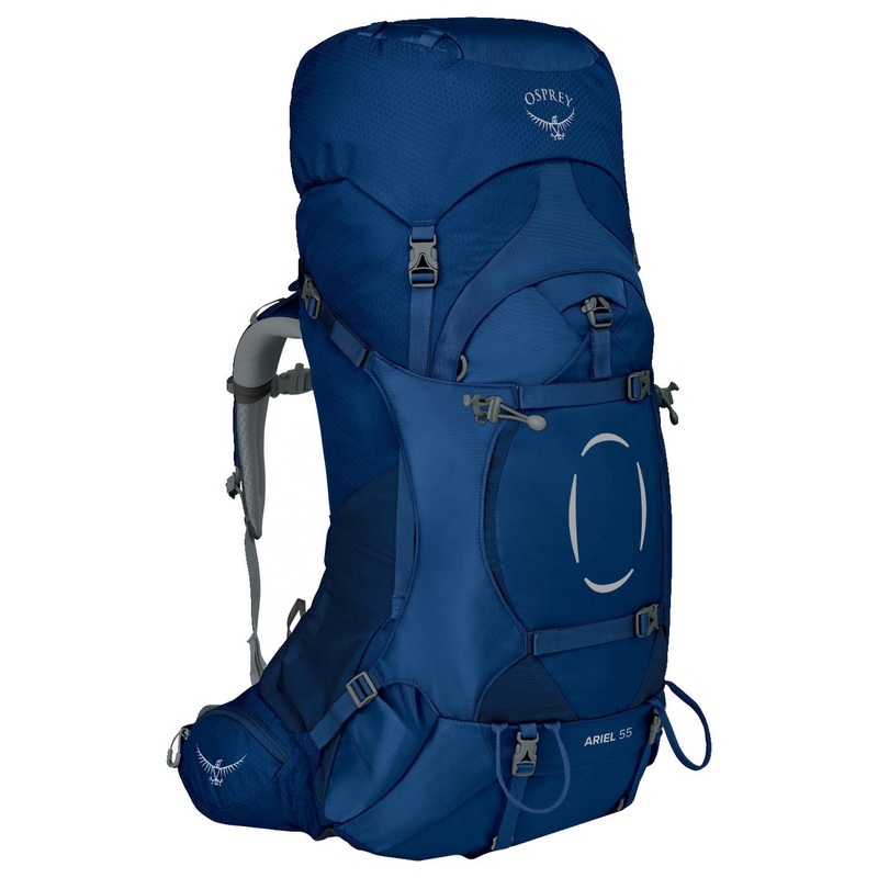 Osprey Ariel 55 Women - Trekkingrucksack 73 cm (ceramic blue, 55 cm)