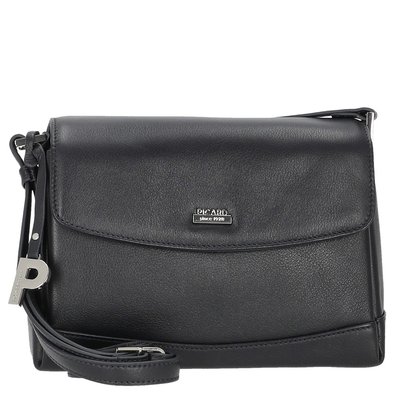 Picard Really - Schultertasche 24 cm Rindsleder (ozean)