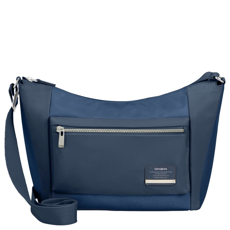 Samsonite Women's Openroad Chic - Schultertasche 41 cm (midnight blue)