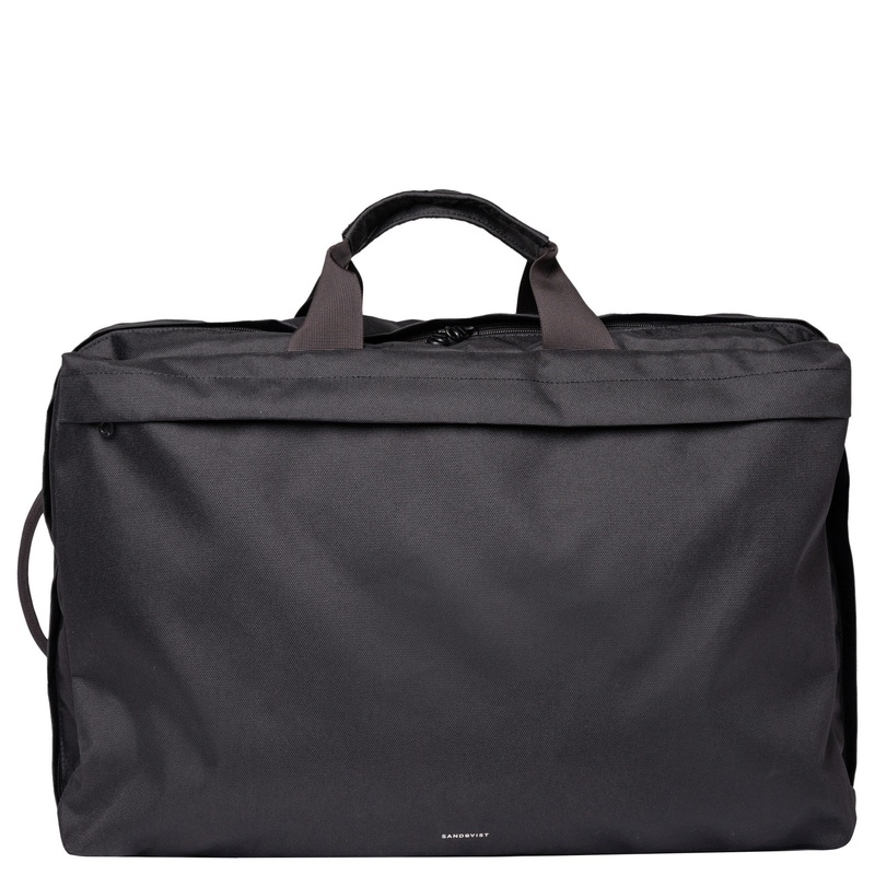 Sandqvist Go 3-Way Bag - Reiserucksack/Reisetasche L 16" 55 cm (black)