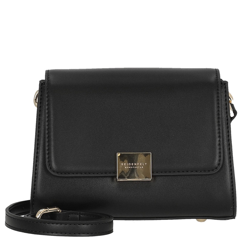 Seidenfelt Ellanda - Umhngetasche 20 cm (black/gold)