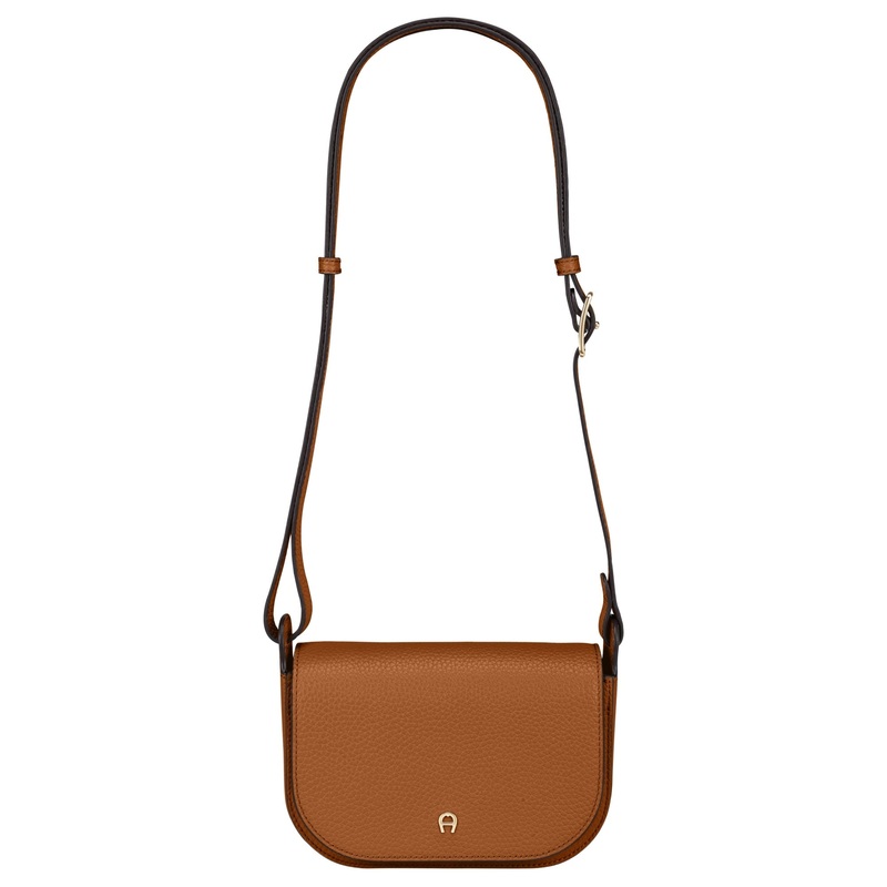 Aigner Pura - Umhngetasche S 20 cm (cognac)