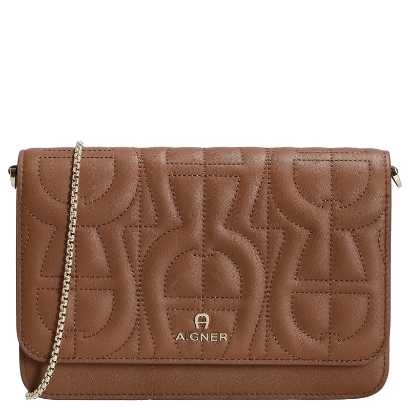 Aigner Wallet On Chain - Umhngetasche 6cc 19 cm (demi brown)
