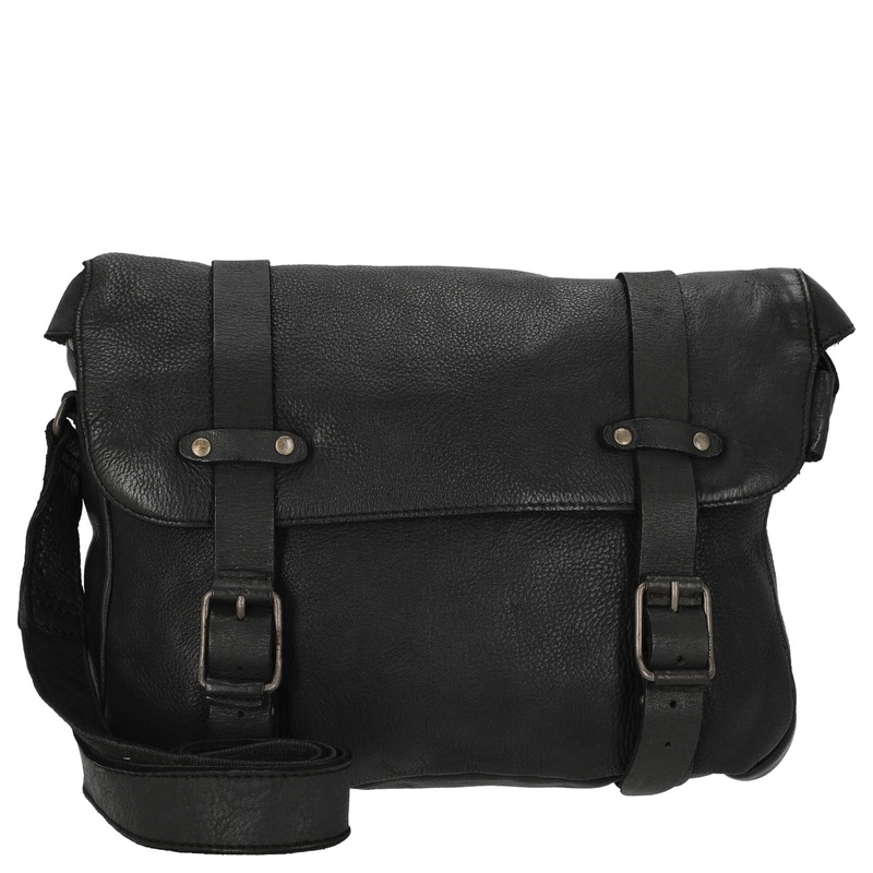 aunts & uncles Barber Shop Anchor - Umhngetasche (charcoal black)
