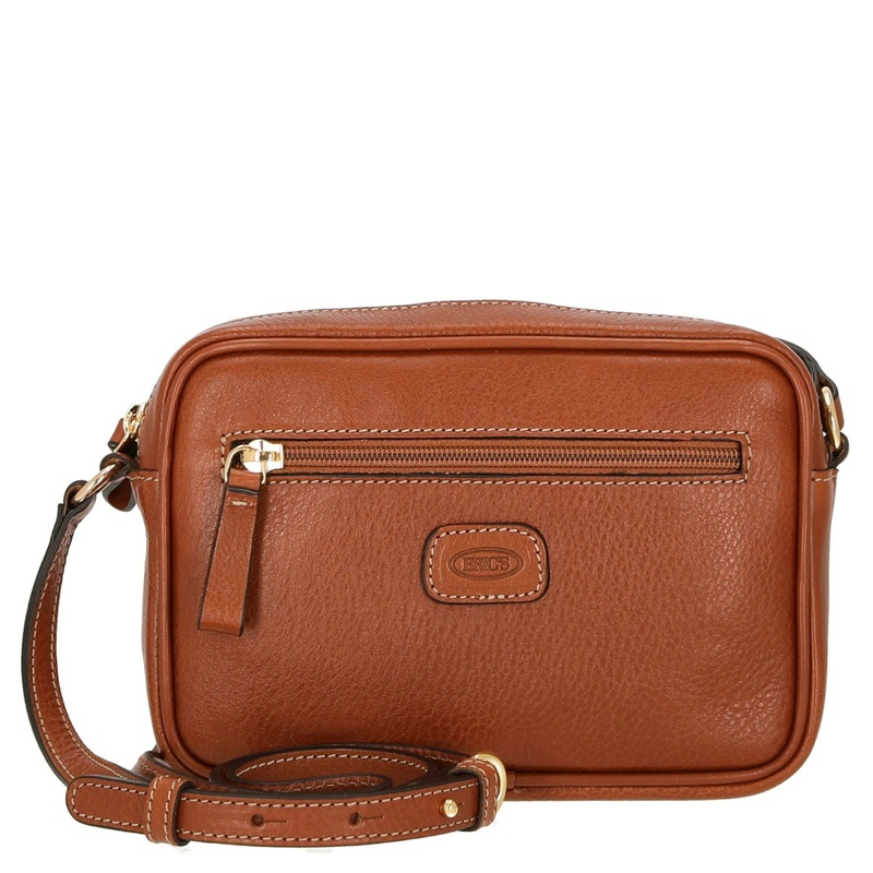 Brics Life Pelle - Umhngetasche 21 cm (cognac)