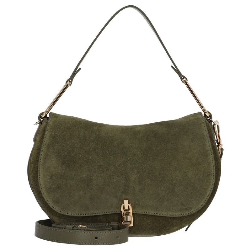 Coccinelle Magie Suede - Schultertasche 30.5 cm (laurel green/laurel green)