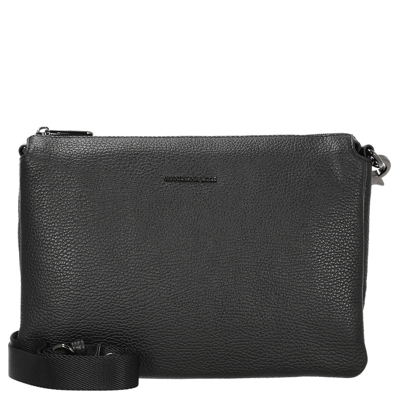Mandarina Duck Mellow Leather - Umhngetasche 28 cm (nero)