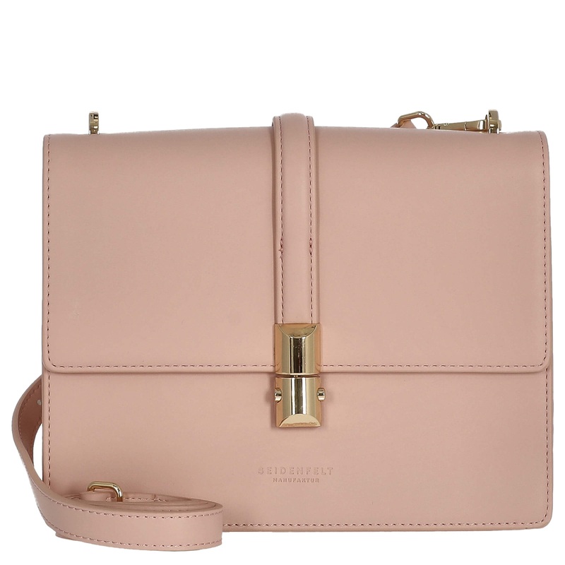 Seidenfelt Lilla Ro Boxy - Umhngetasche 24 cm (powder pink/gold)