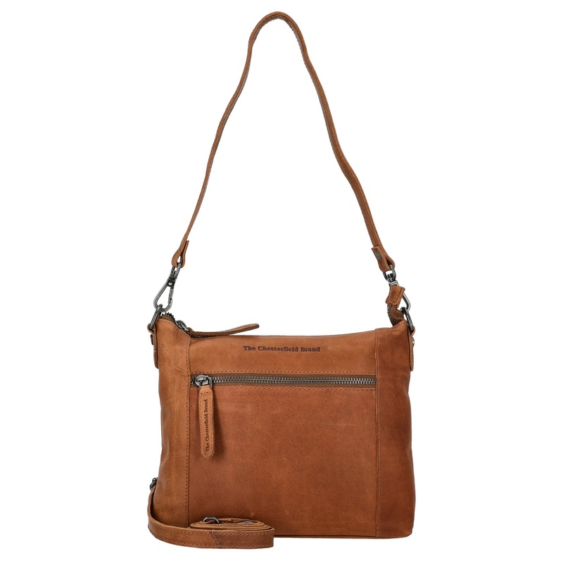 The Chesterfield Brand Faro - Schultertasche 23 cm (cognac)