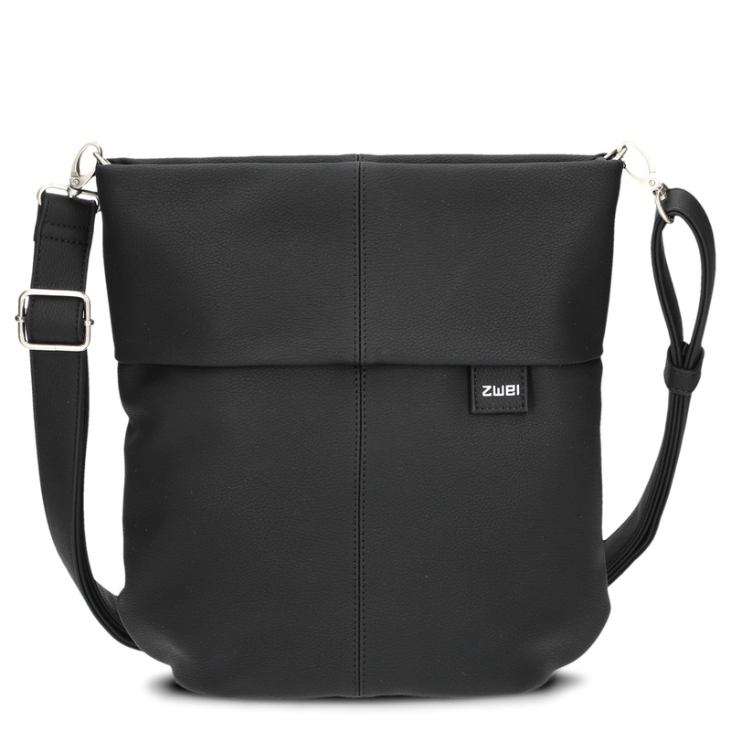 zwei Mademoiselle M90 - Umhngetasche 28 cm (nubuk-black)