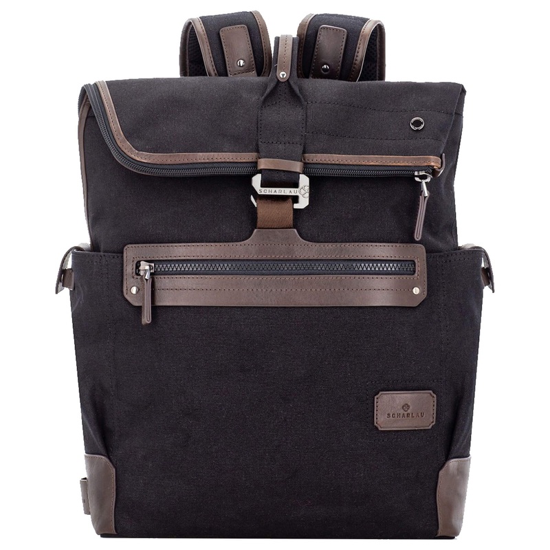 Scharlau Baobab African - Rucksack 15" 42 cm (black)