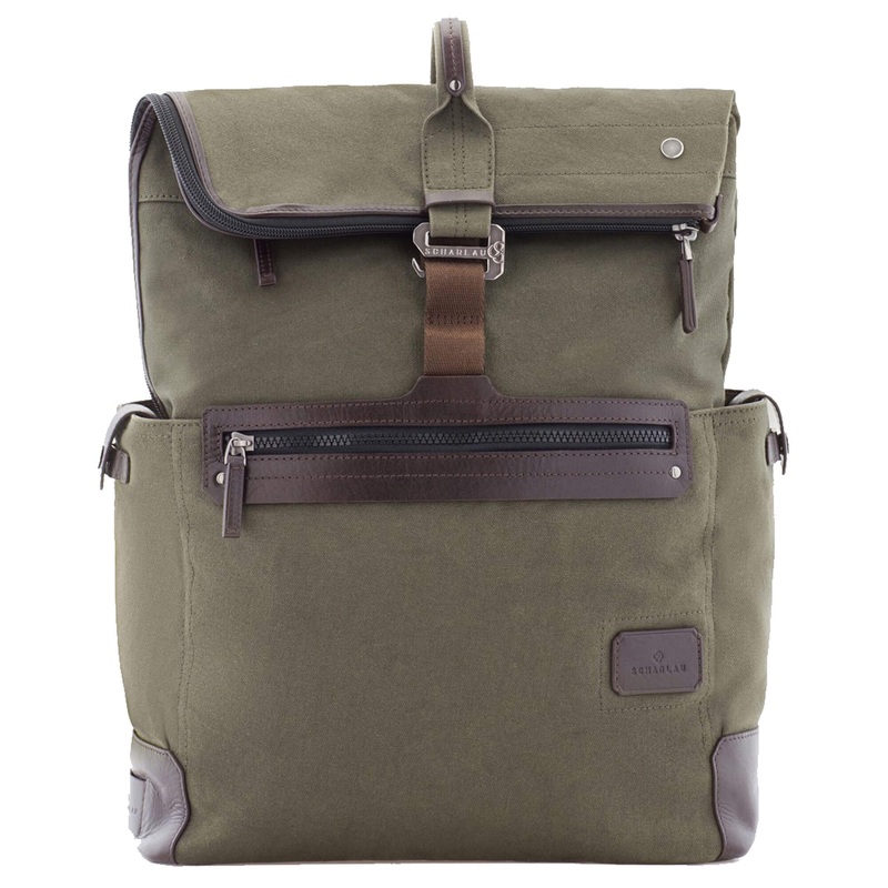 Scharlau Baobab African - Rucksack 15" 42 cm (green)